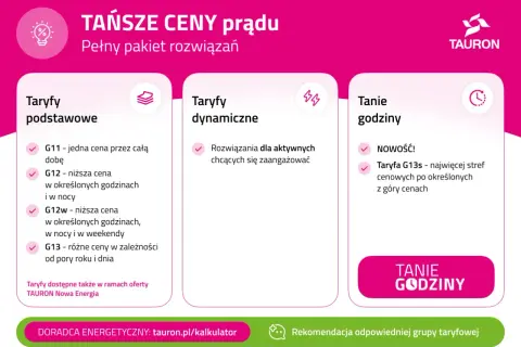 Porównanie taryf PGE: podstawowe, dynamiczne i tanie godziny. Wybierz najlepszą ofertę dla siebie.