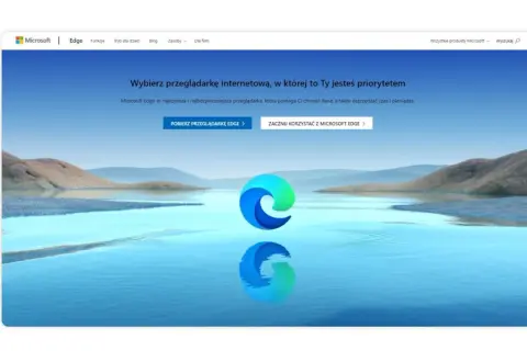 Microsoft Edge – najlepsza przeglądarka internetowa, która chroni Twoje dane i oszczędza czas. Wybierz ją, a Ty będziesz priorytetem.