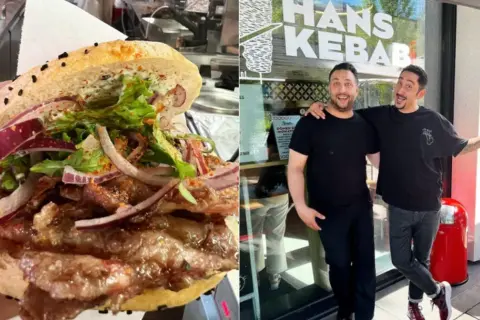 Pyszny kebab w Niemczech, z soczystym mięsem, świeżymi warzywami i sosem. Zastanawiasz się, ile kosztuje kebab w Niemczech?