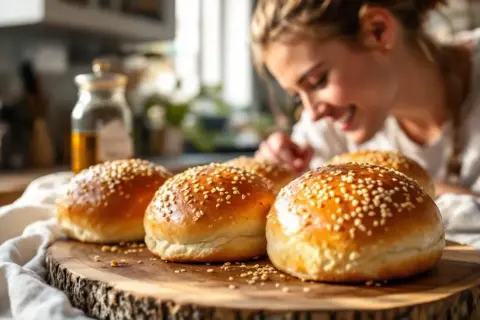 Pains à burger maison : le secret d'un moelleux incomparable révélé !