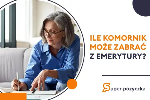 Kobieta pisze, martwiąc się o to, ile komornik może zabrać z emerytury.