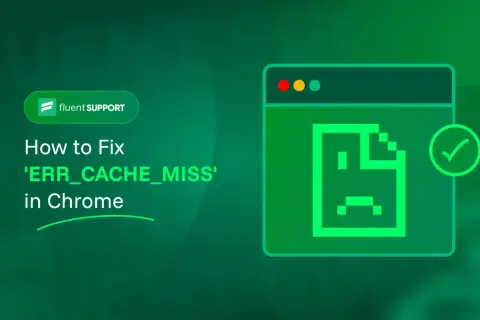 Jak naprawić błąd ERR_CACHE_MISS w przeglądarce Chrome. Ikona dokumentu z zaznaczeniem.