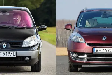 Renault Scenic: Pojemność baku (litry) - Wszystkie generacje