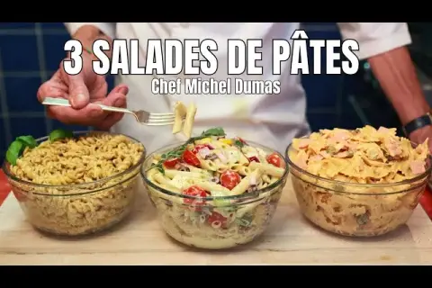 Salade de pâtes froides : mes 3 recettes simples et astuces d'expert