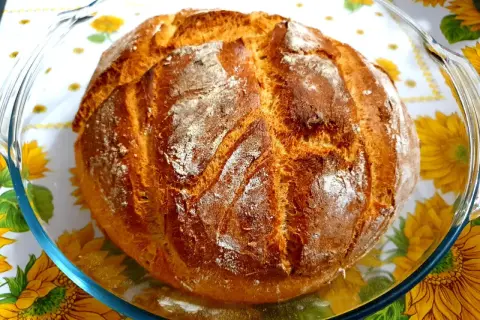 Chleb w szklanym naczyniu? Tak! Idealny bochenek bez ryzyka