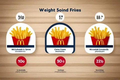 Ile gram frytek McDonald's? Zaskakujące fakty o porcji!