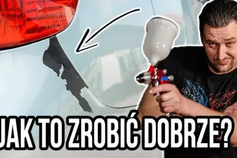Jak pomalować zderzak plastikowy sprayem bez błędów i z efektami