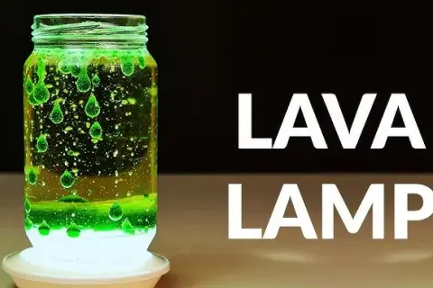 Jak zrobić lampę lawową DIY w prosty sposób - krok po kroku