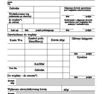Jak poprawnie wypełnić druk rozliczenia zaliczki pobranej bez błędów i problemów