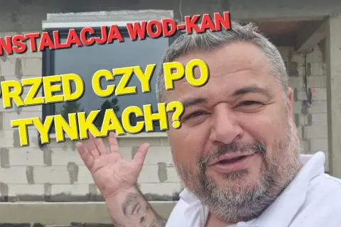 Co pierwsze tynki czy hydraulika? Uniknij kosztownych błędów w budowie