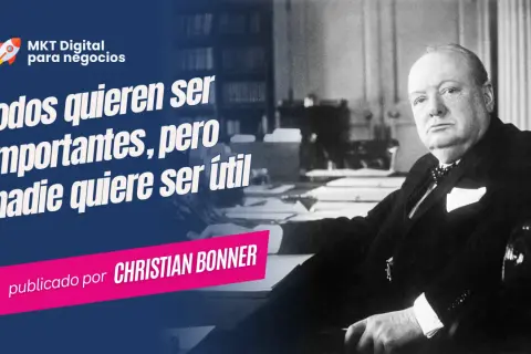 Winston Churchill, con su icónica frase "Todos quieren ser importantes, pero nadie quiere ser útil", inspira con estas frases célebres.