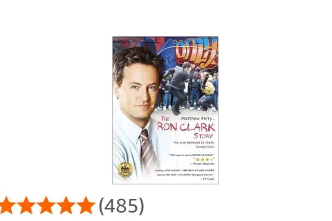 Matthew Perry in "The Ron Clark Story", ein inspirierender Film über einen Lehrer, der an seine Schüler glaubt.
