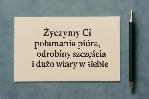Czego życzyć maturzystom? Inspirujące życzenia na ważny czas w życiu