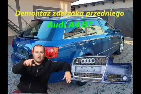 Jak zdjąć zderzak Audi A4 B7 bez uszkodzeń i frustracji