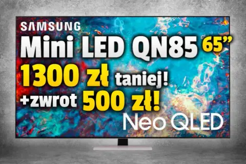 Jaki telewizor 65 cali? OLED, QLED, Mini LED wybierz świadomie!