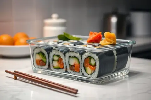 Ile można przechowywać sushi, aby uniknąć zatrucia pokarmowego?