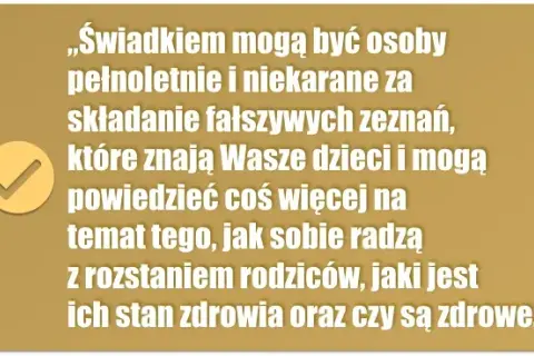 O co pytają świadka na sprawie rozwodowej? Przygotuj się na pytania