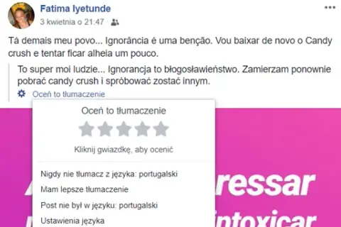 Jak włączyć tłumaczenie na Facebooku i zrozumieć obcojęzyczne treści