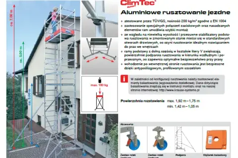 Druga kondygnacja Krause ClimTec: Montaż, bezpieczeństwo i cena