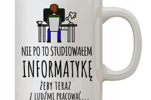Kubek programisty: Jaki kod rozbawi każdego informatyka?