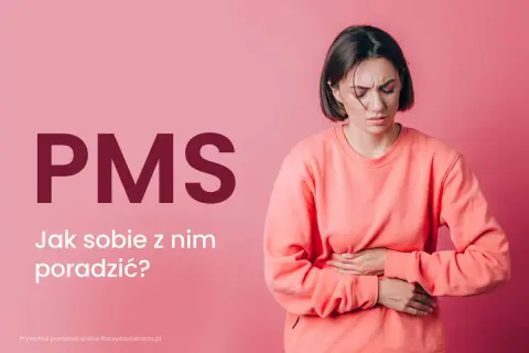 Kobieta z bólem brzucha, cierpiąca na PMS. Jak sobie z nim poradzić?