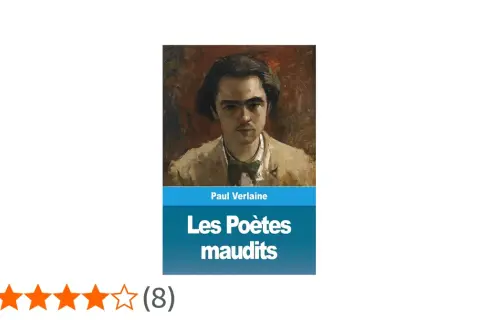 Portrait de Paul Verlaine, auteur de "Les Poètes maudits". Une biographie qui explore sa vie et son œuvre.