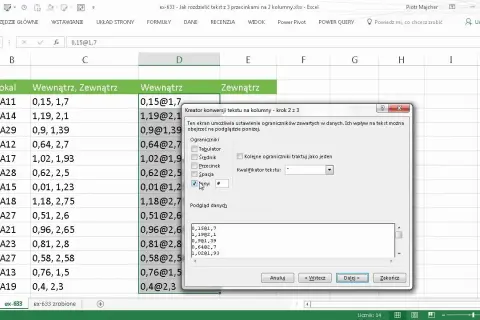 Jak rozdzielić dane w komórce Excel i uprościć swoją pracę?