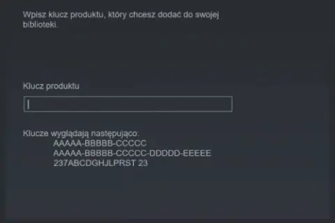 Gdzie wpisać klucz Steam, aby uniknąć problemów z aktywacją?