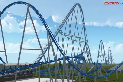 Hyperion Energylandia: 77m wysokości, 142 km/h wszystkie rekordy