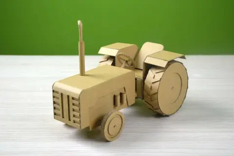 Jak zrobić traktor z kartonu? Prosty poradnik DIY krok po kroku