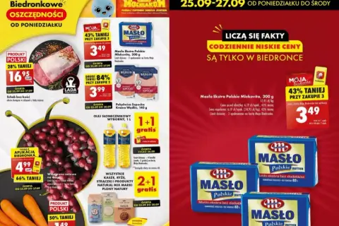 Co dzis w biedronce w promocji - nie przegap najlepszych okazji