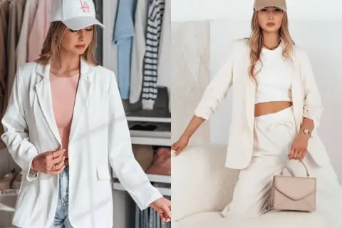 Biała marynarka: Jakie spodnie? Poznaj sekrety udanych stylizacji
