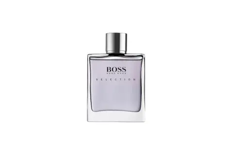 Elegancka butelka perfum Hugo Boss Selection.