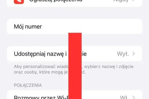 Ustawienia telefonu: "Mój numer", "Udostępniaj nazwę i zdjęcie". Jak zastrzec numer Play? Tu znajdziesz opcje.