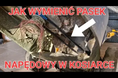 Jak wymienić pasek napędu w kosiarce NAC - uniknij kosztownych napraw