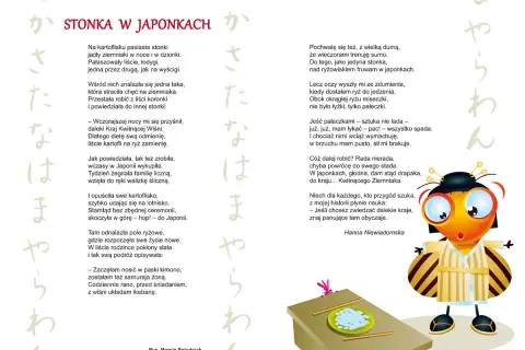 Było sobie trzech japońców, a właściwie stonka w japońskich klimatach, która opowiada historię o podróży do Japonii i jedzeniu pałeczkami.