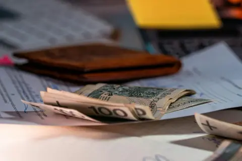 Portfel, dokumenty i polskie banknoty. Zastanawiasz się, ile można dorobić na krusie?