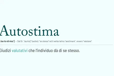 Autostima: giudizi valutativi che l'individuo dà di sé. Il comportamento è lo specchio di come ci valutiamo.