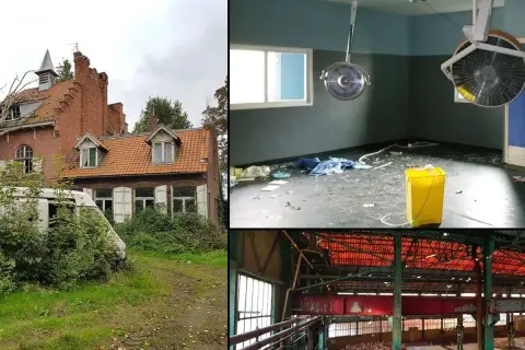 Exploration urbex à Roubaix : une maison abandonnée, une salle d'opération désaffectée et une ancienne usine.