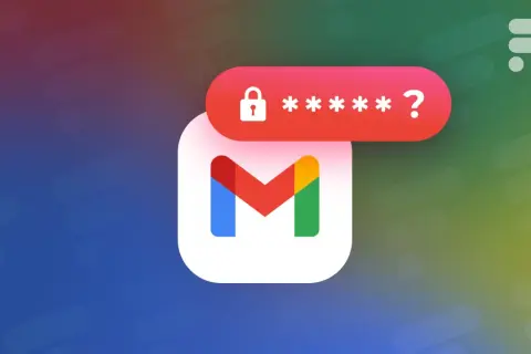 Icône Gmail avec un cadenas et des astérisques, symbolisant la difficulté à récupérer un compte Gmail mot de passe oublié.