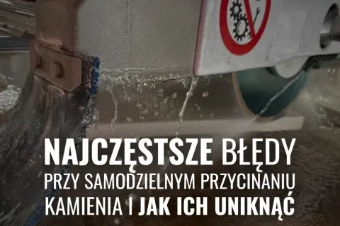 Cięcie kamienia betonowego: Uniknij błędów! Poradnik eksperta
