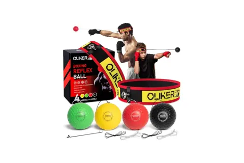 Learn how to use a reflex ball for boxing training. This kit includes a headband, multiple balls, and instructions for improving coordination and speed.
