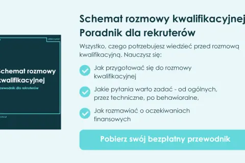 Poradnik dla rekruterów: jak przeprowadzić rozmowę kwalifikacyjną. Dowiedz się, jak się przygotować, jakie pytania zadać i jak rozmawiać o finansach.