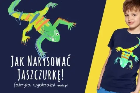Jak namalować jaszczurkę – proste kroki do pięknego rysunku