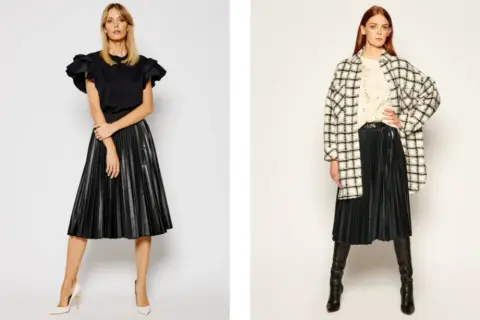 Czarna plisowana spódnica: stylizacje na każdą okazję inspiracje i porady