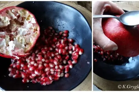 Granat dla psa: Bezpieczny miąższ? Uważaj na pestki!