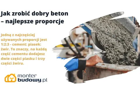 Zrób beton B20 sam! Proporcje, składniki, pielęgnacja poradnik