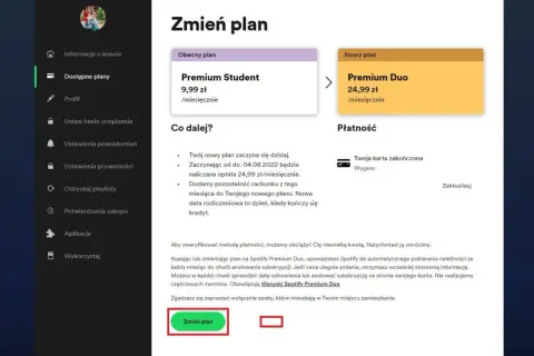 Jak doładować konto Spotify i uniknąć problemów z płatnością