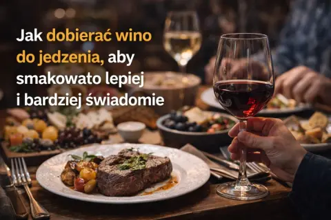 Elegancka kolacja z wykwintnym stekiem i deską serów. Degustacja czerwonego wina, idealne wine pairing.