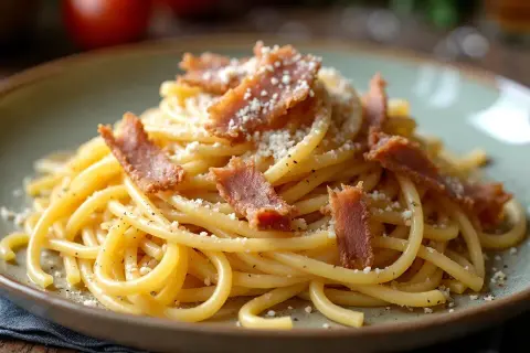 Prawdziwa carbonara bez śmietany: przepis mistrza z Rzymu
